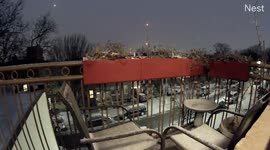 Brooklyn NYC Snow Time Lapse Part 1