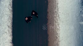 Valentine's Day, template. Winter love.