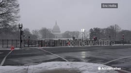 Taking a snow day in the nation's capital