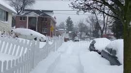 US: Major Winter Storm Dumps Heavy Snow On Northeast 5