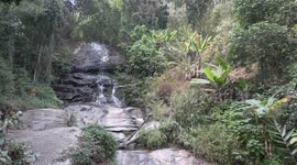 Mon Tha Than waterfall is one of many in Thailand's Doi Suthep-Pui National Park