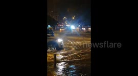 Turkey: Izmir Streets Under Floodwater After Heavy Rains 2