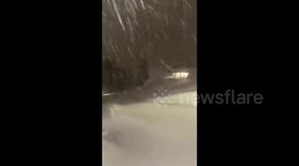 US: Heavy Snow Continues For Second Day In Tri-State Area
