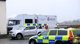 Emergency services continue to search river after vehicle is spotted being swept away in floodwater