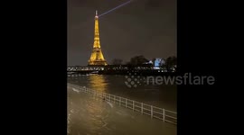 France: Heavy Rain Floods River Seine In Paris 2