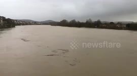 Newsflare Edit - France: Heavy Rain And Flooding Hit Large Parts Of Country