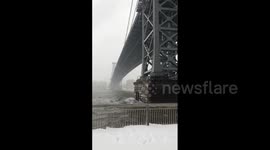 US: New York City Hit By Heavy Snowfall As Winter Storm Pummels Northeast