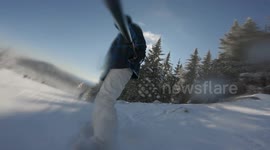 snowboarding