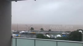 New Caledonia: Cyclone Lucas Hits With Wind And Rain