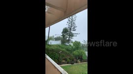 New Caledonia: Cyclone Lucas Hits With Wind And Rain 2