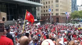 Hundreds gather in Sydney to protest Myanmar military coup
