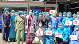 Doctors and nurses protest in Myanmar's Yangon against military takeover