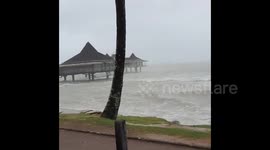 New Caledonia: Cyclone Lucas Hits With Wind And Rain 3