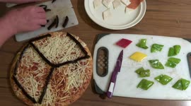 UK man creates Rubik's Cube-inspired pizza to fill your appetite for puzzles
