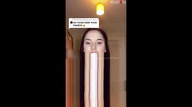 TikTok Viewers Confused How She Splits Her Tongue Using Time Warp Waterfall Filter