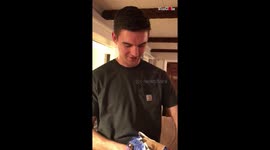 'Are you kidding me?' US policeman shocked by wife's clever pregnancy reveal