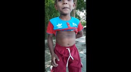 Belly Dance of a Kid.
