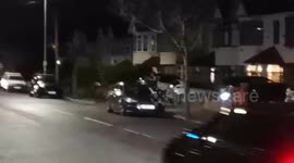 Fireworks And Clapping Tribute To Captain Tom