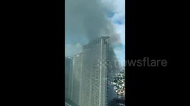 Philippines: Fire Erupts At Residential Area In Metropolitan Manila 2