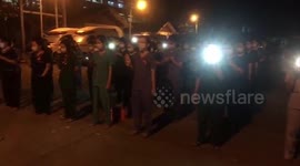 Myanmar: Doctors And Nurses Protest In Yangon Against Military Coup