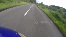 Crashed and Ditched Yamaha R6 Aberfoyle Front