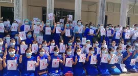 Myanmar teachers protest against military coup that toppled leader Aung San Suu Kyi