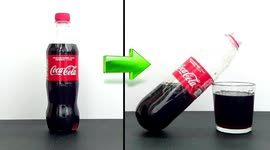 What happens when you heat up a Coca-Cola bottle? This YouTuber finds out