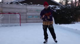 The Spectacular Ice Dancing Pair Cockadoodledoo