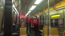Two members of non-profit 'Guardian Angels' turn violent in NYC subway