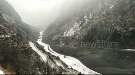 Breaking - Glacier burst in Chamoli , more than 100 feared dead