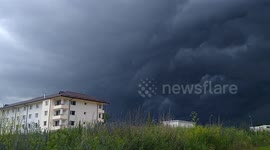 Apocalyptic Thunderstorm! Best Thunderstorm i ever seen