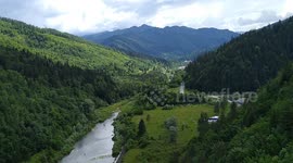 Beautiful Bicaz Lake Romania