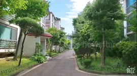 The wind blows beautifully in Korean Village