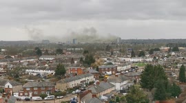 Enfield Civic centre Fire