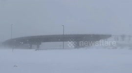US: Lake Effect Snow Causes Blizzard Conditions In Upstate NY