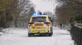 Police Patrol Snowy Public Parks