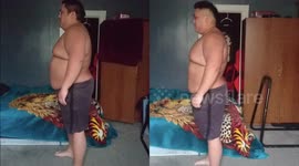 US YouTuber proves you don't need the gym to get fit with 30-day transformation video