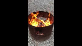 fire, barbeque, natural, ASMR