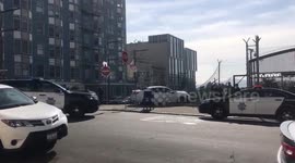 US: Monday Morning Shooting And Related Car Crash In San Francisco