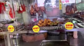 Chinese food shop suspended after mouse spotted running on roasted meat