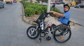 Indian startup transforms wheelchairs into disabled-friendly motorcycles