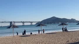 Scenes of Busan, South Korea ahead of Lunar New Year holiday