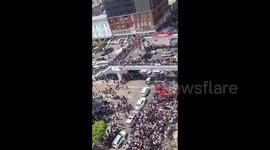 Myanmar: Protesters Against Military Coup Take To Streets For Fourth Day