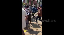 Myanmar police fire rubber bullets to disperse anti-coup protesters