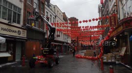Chinatown Gets Ready For The Chinese New Year