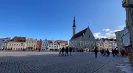 Timelaps Central Tallinn