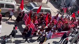 Myanmar: Feb 10 Coup Protests – Monks Join Protest In Mandalay