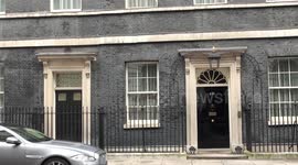 UK PM Boris Johnson leaves 10 Downing Street