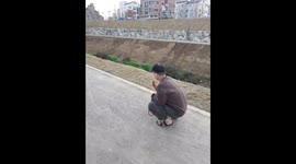 코로나 시국 강아지 산책 (In corona walking with dog)