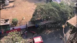 Cylinder warehouse explosion sees four injured in Mumbai